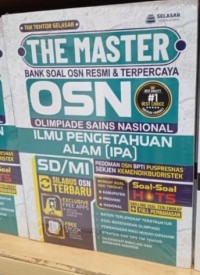 Image of The Master OSN IPA SD/MI : Bank Soal OSN Resmi & Terpercaya