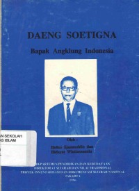 Image of Daeng Soetigna : Bapak Angklung Indonesia